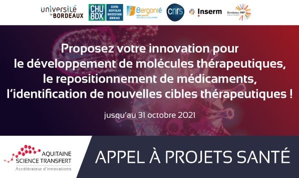 La SATT Aquitaine lance un appel à projets santé, orienté sur les thérapies !